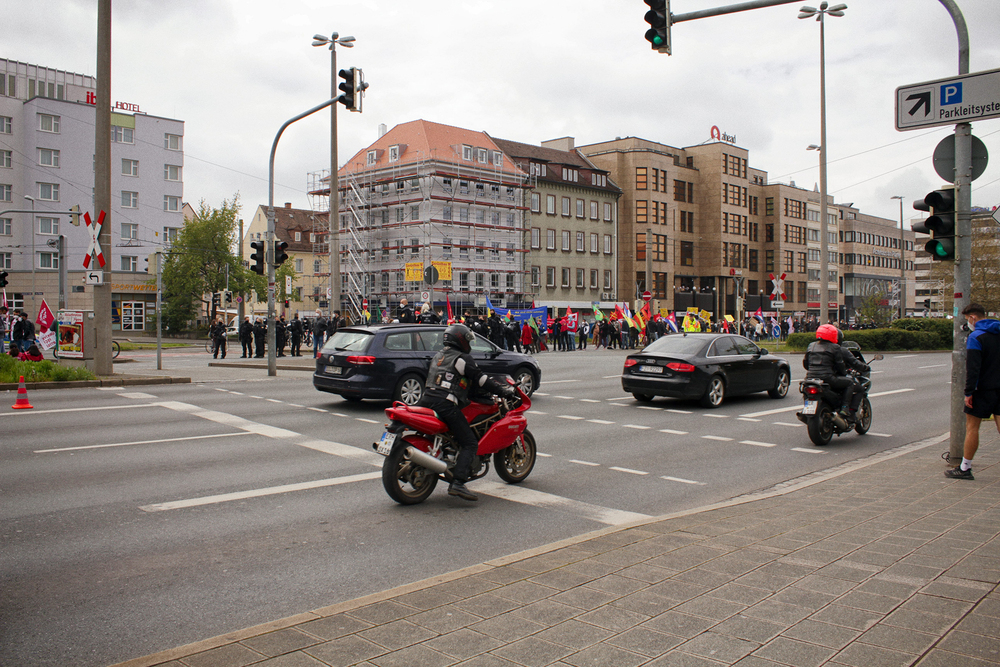 Demonstration Nürnberg 1. Mai.2021