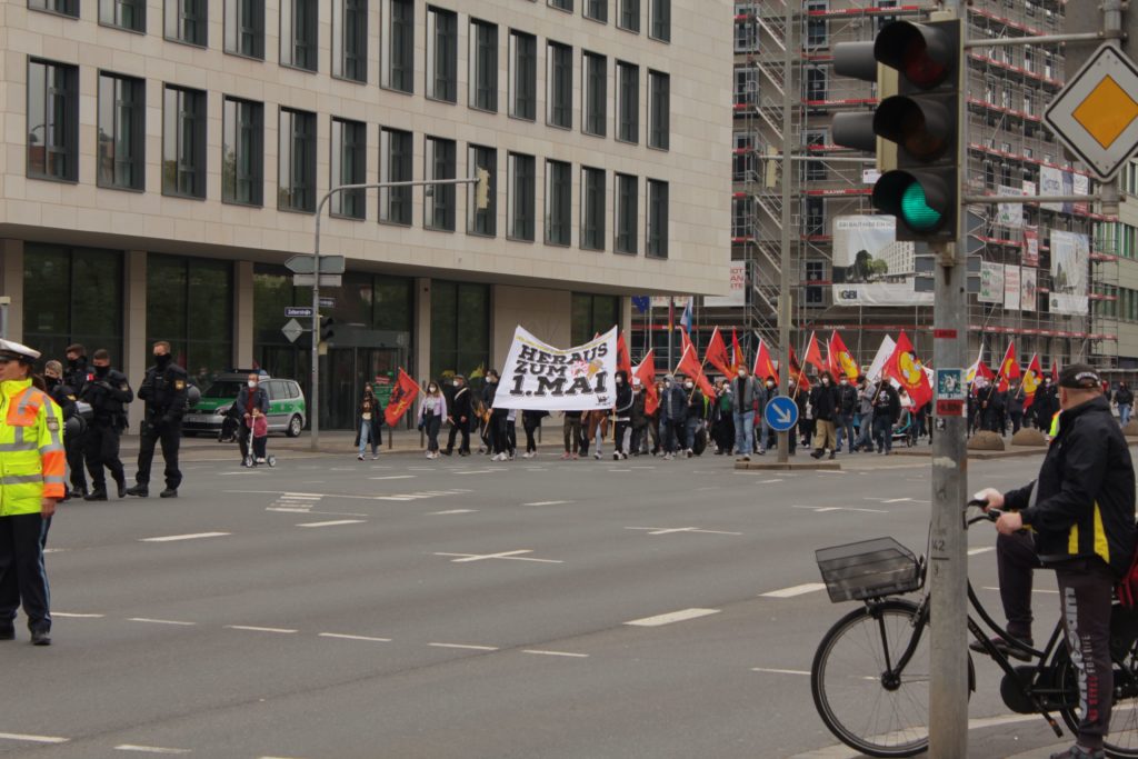 Demonstration Nürnberg 1. Mai.2021