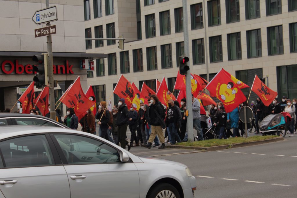 Demonstration Nürnberg 1. Mai.2021