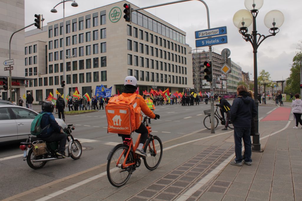 Demonstration Nürnberg 1. Mai.2021