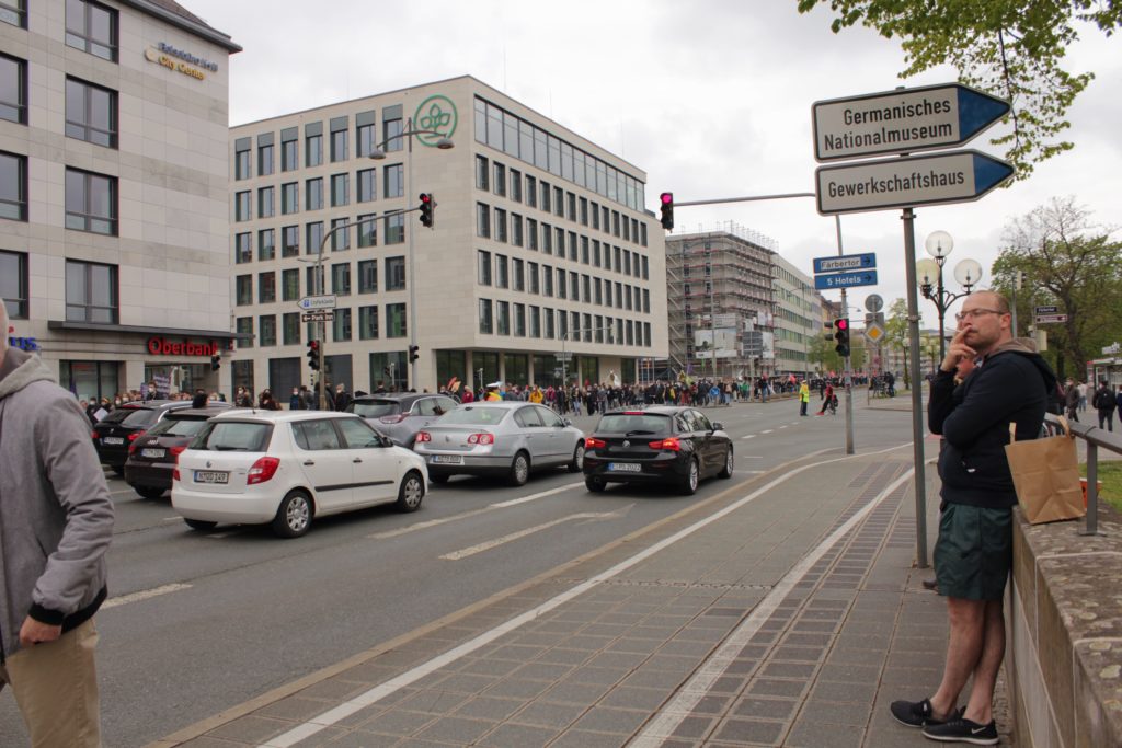 Demonstration Nürnberg 1. Mai.2021