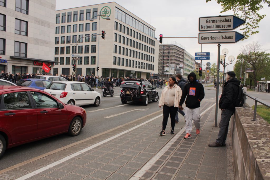 Demonstration Nürnberg 1. Mai.2021