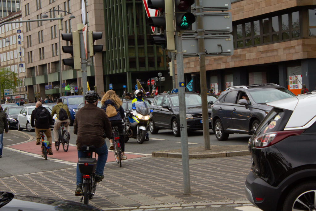 Demonstration Nürnberg 1. Mai.2021