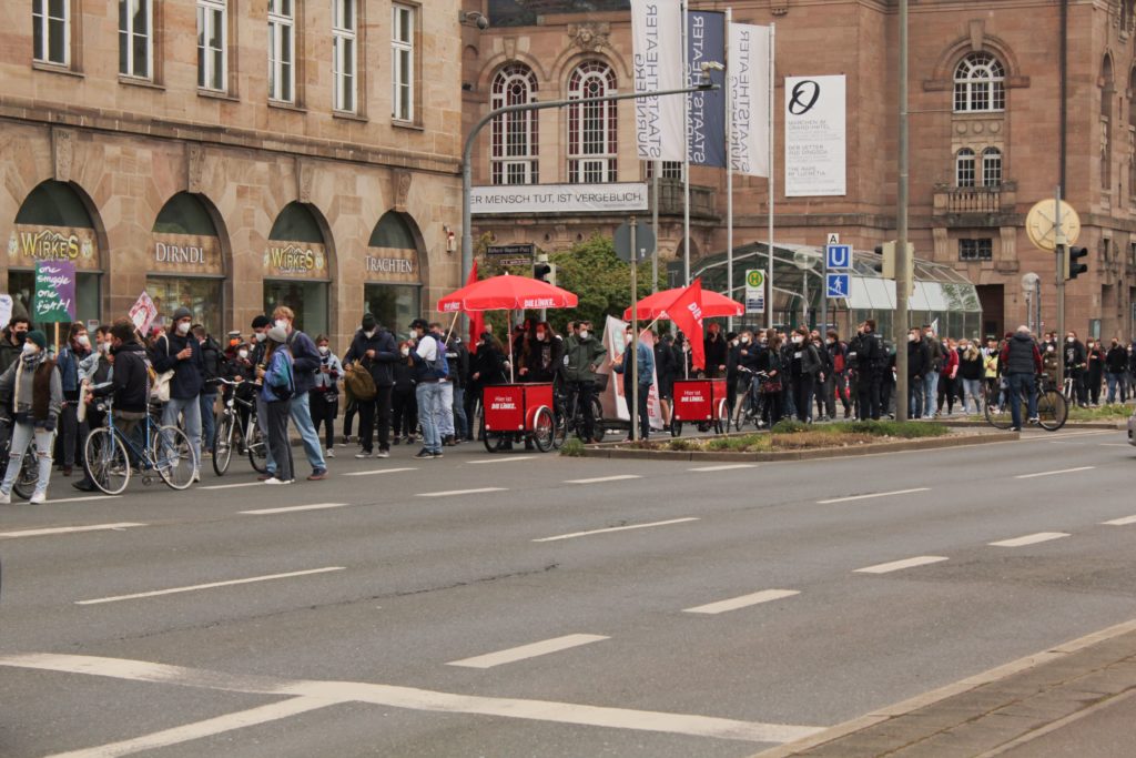 Demonstration Nürnberg 1. Mai.2021