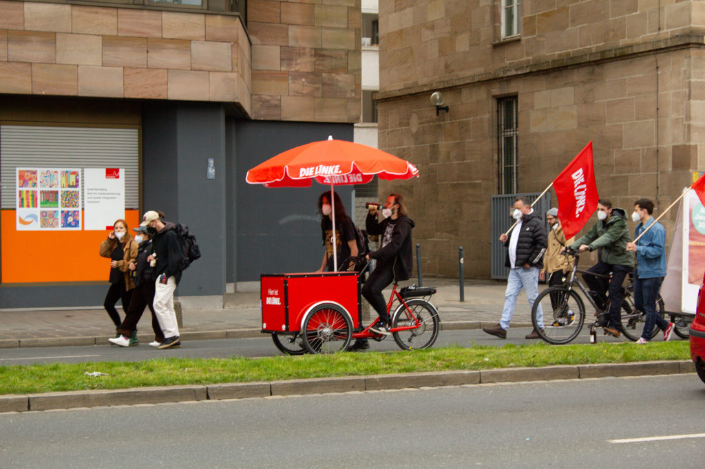Demonstration Nürnberg 1. Mai.2021