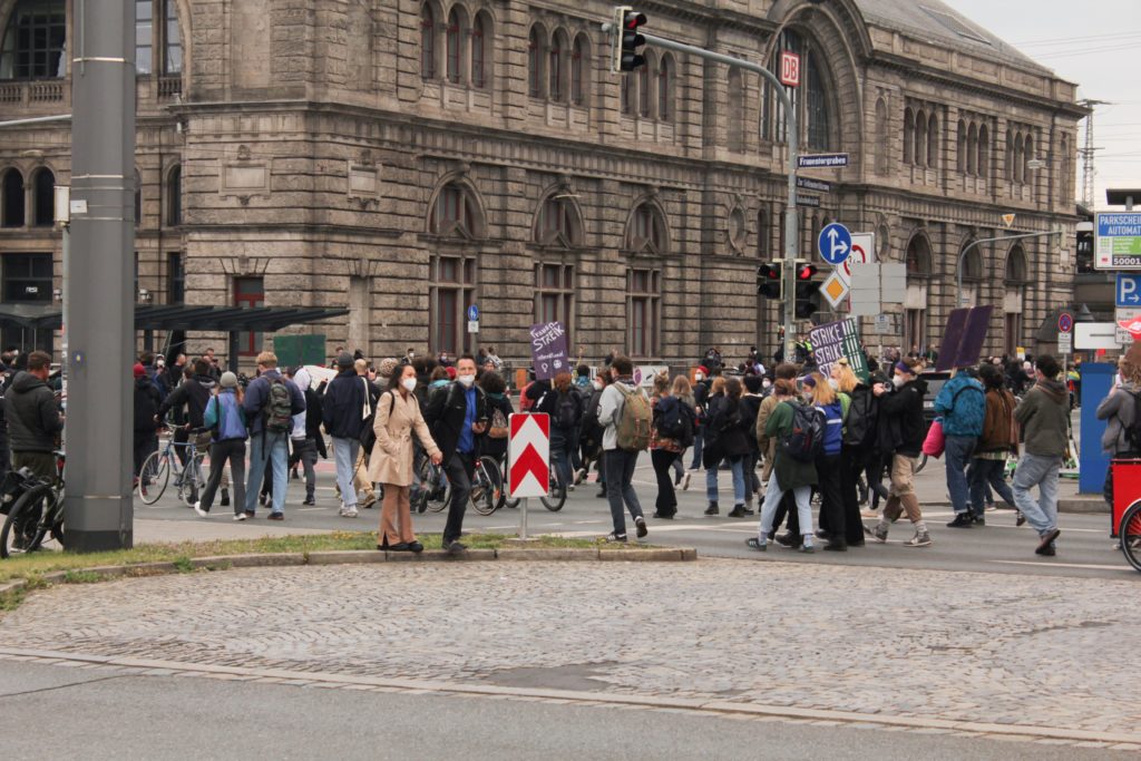 Demonstration Nürnberg 1. Mai.2021