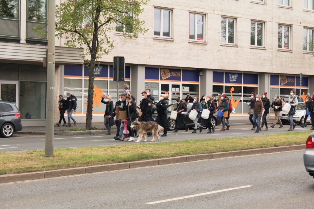 Demonstration Nürnberg 1. Mai.2021